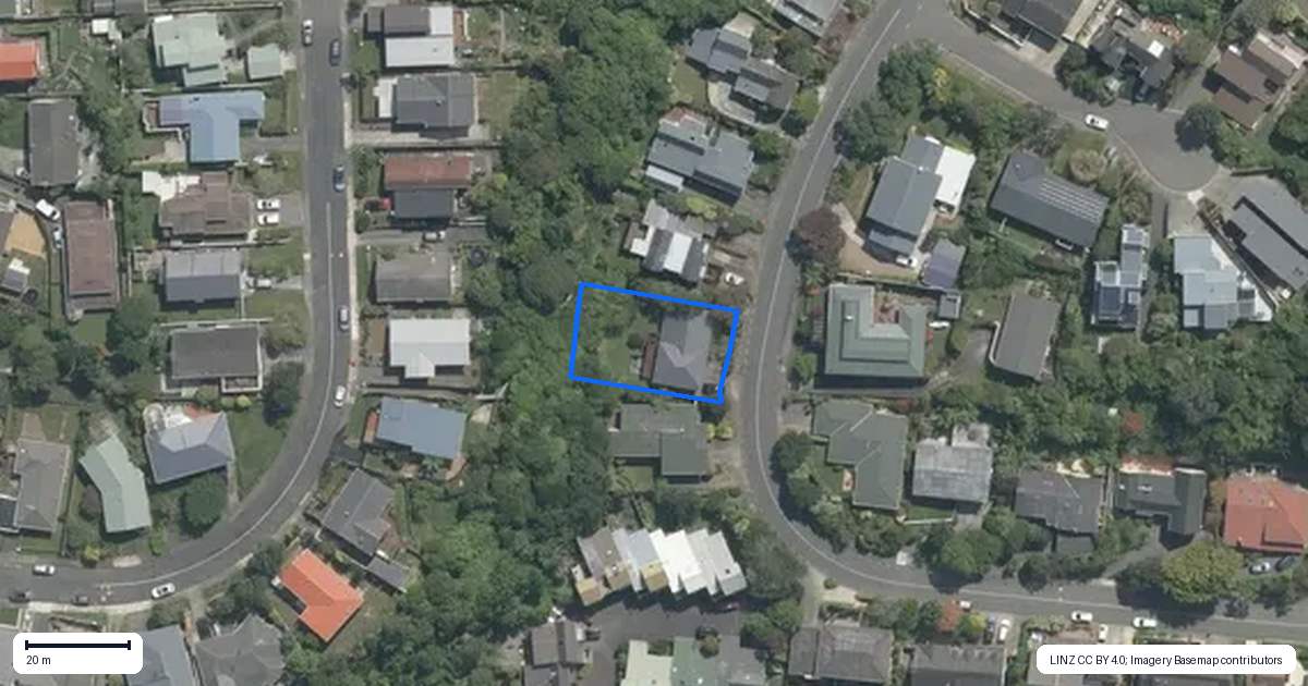 Property context map for 27 Amapur Drive, Khandallah, Wellington