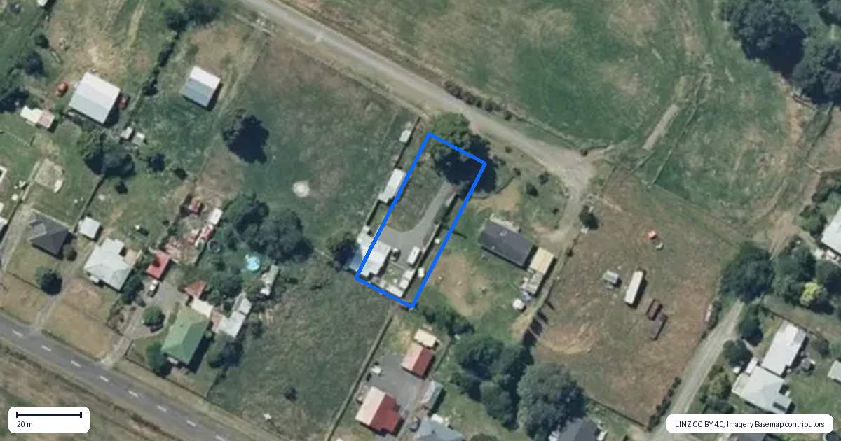 Property context map for 38 Tanoa Street, Manunui, Taumarunui