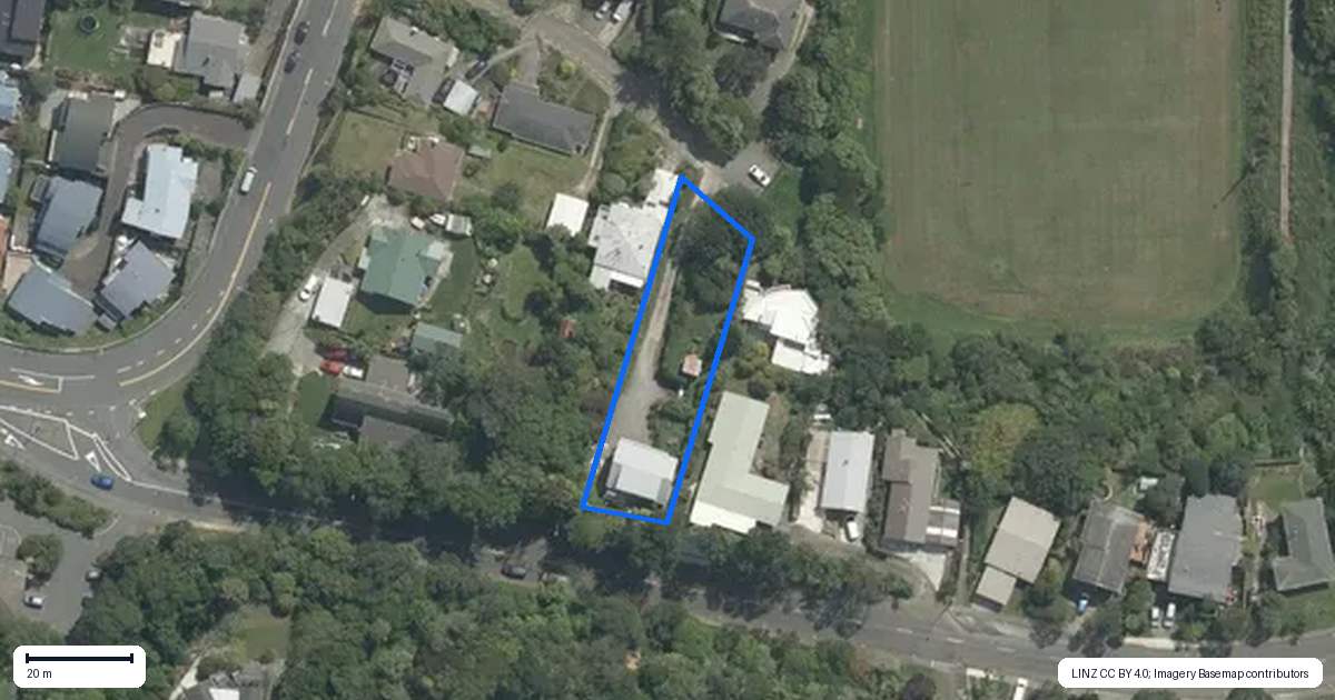 Property context map for 6 Hardy Street, Johnsonville, Wellington