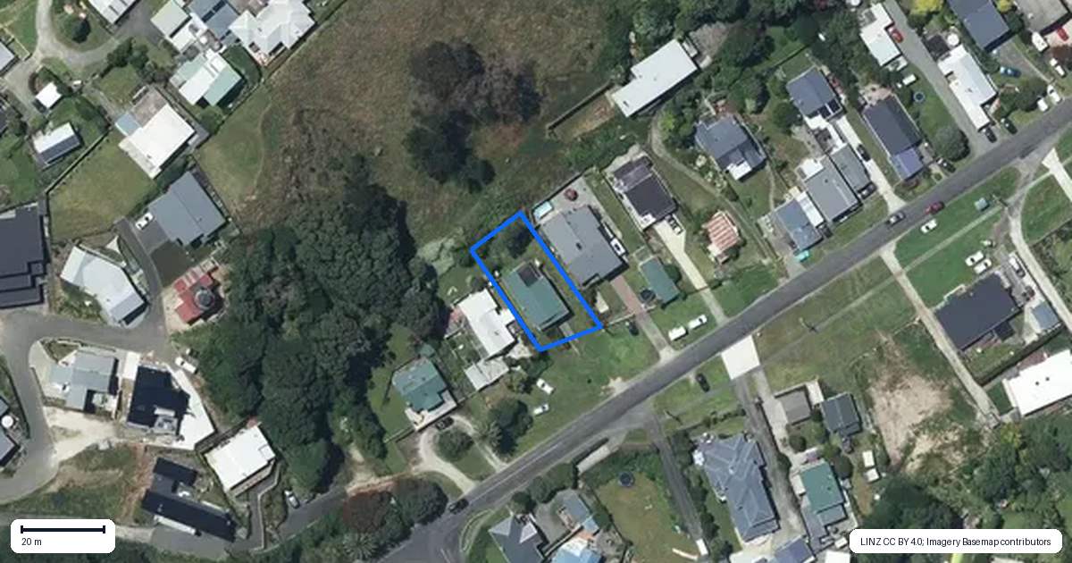 Property context map for 9 Mowhanau Drive, Kai Iwi, Whanganui
