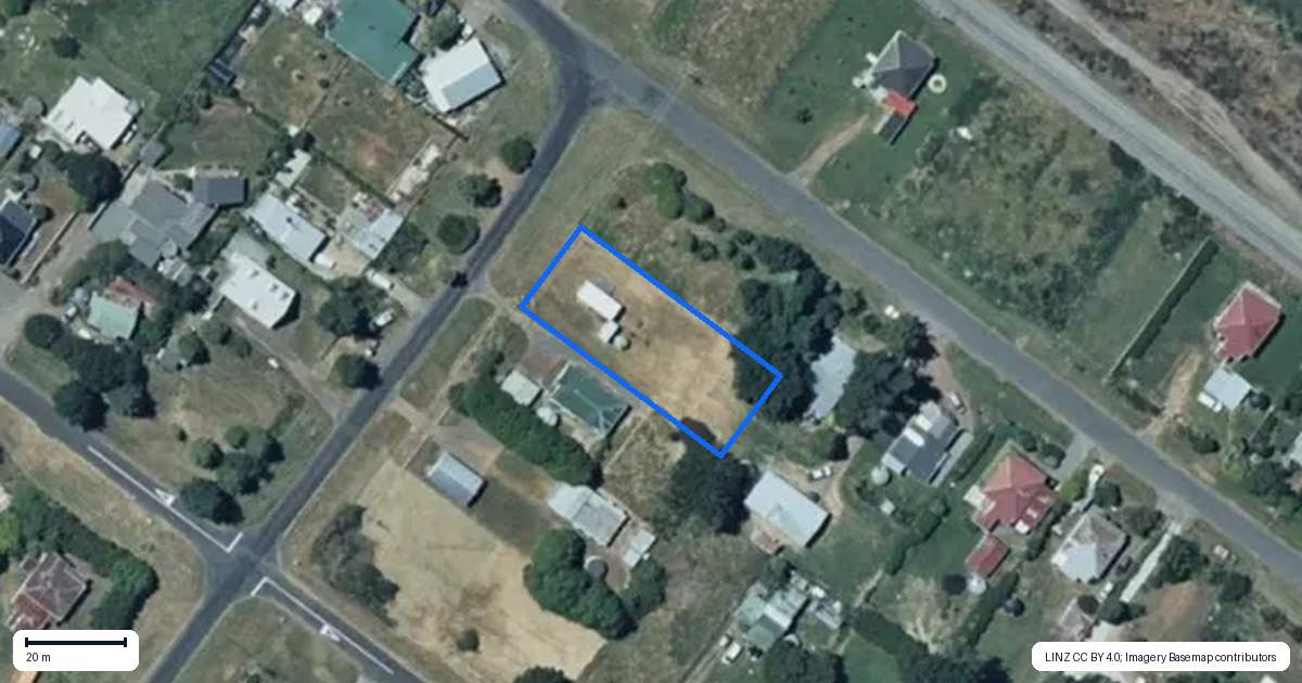 Property context map for 3 Marino Street, Rangataua, Ohakune
