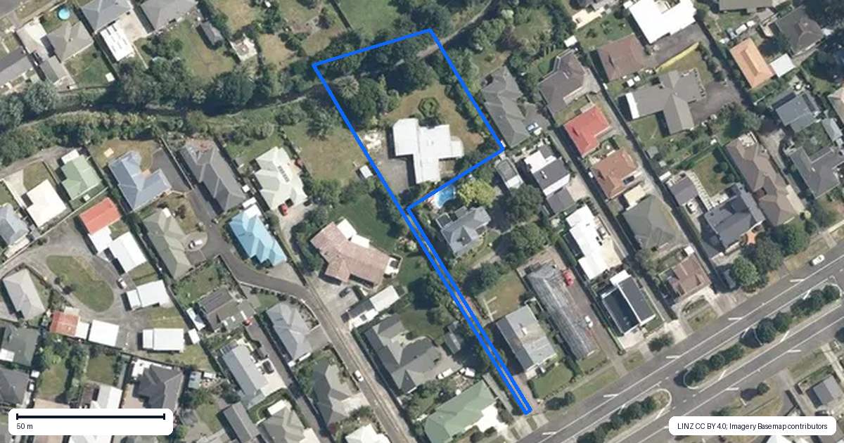 Property context map for 10A Kimbolton Road, Feilding
