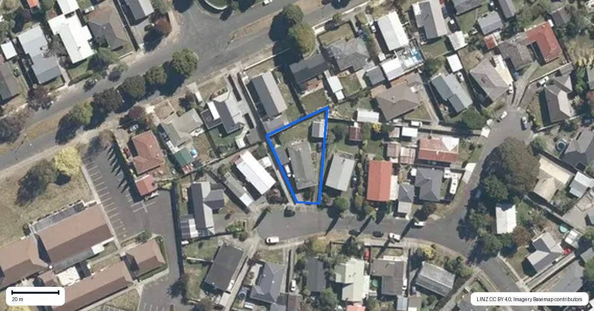 Property context map for 20A Denver Grove, Totara Park, Upper Hutt