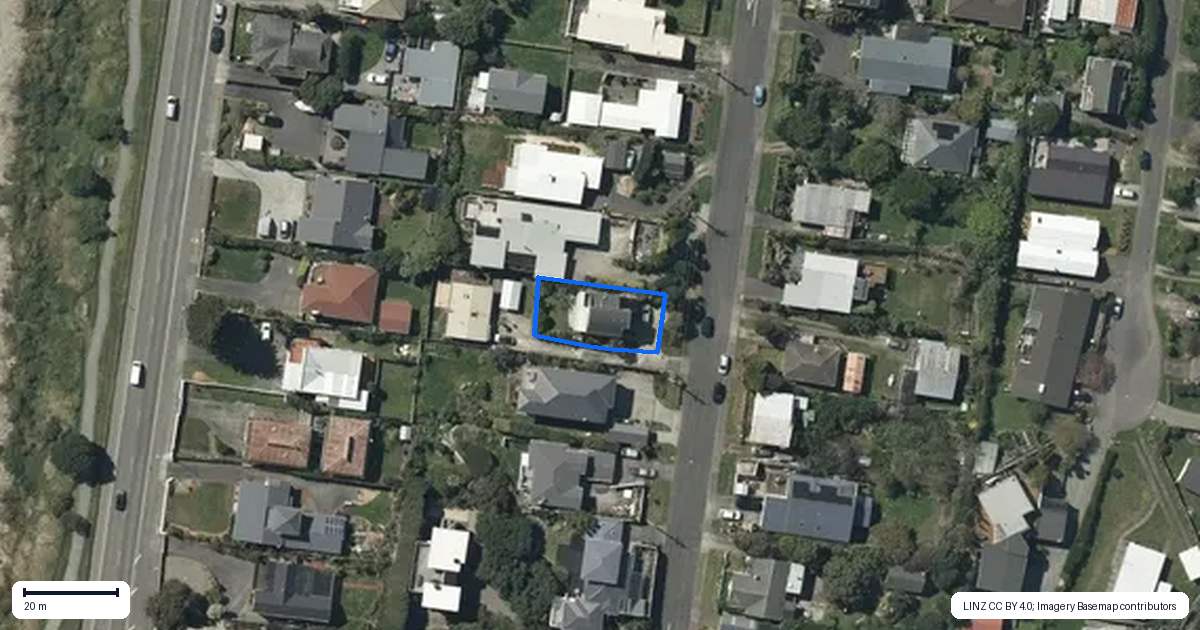 Property context map for 102A Seaview Road, Paraparaumu Beach, Paraparaumu