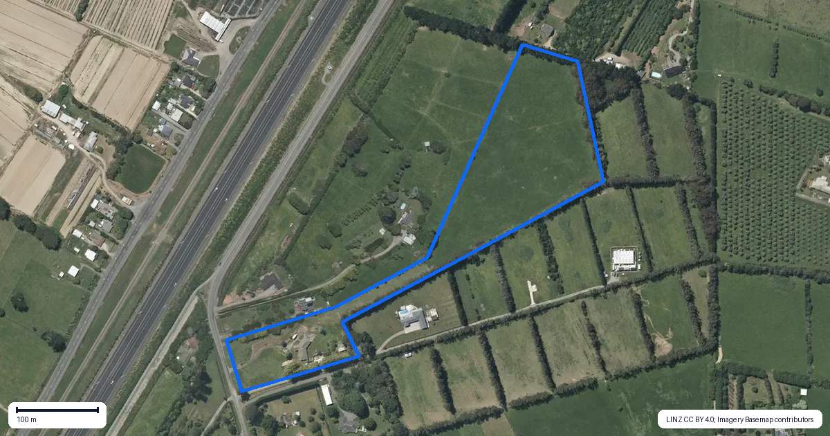 Property context map for 21 Old Hautere Road, Hautere, Otaki