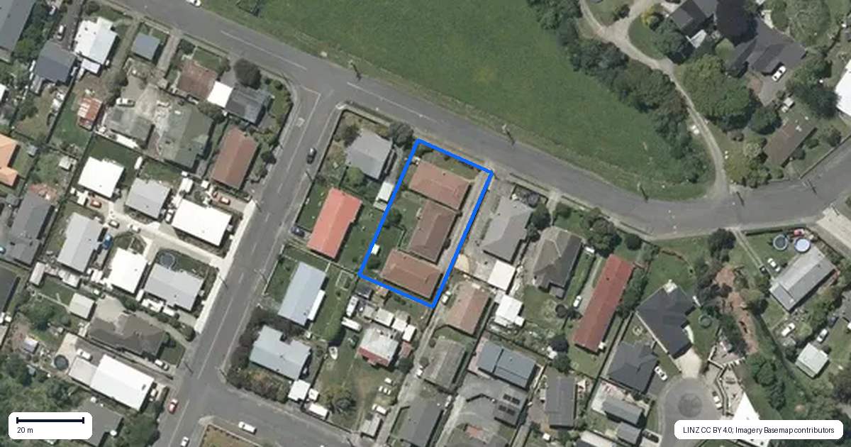 Property context map for 15C Hadfield Street, Otaki