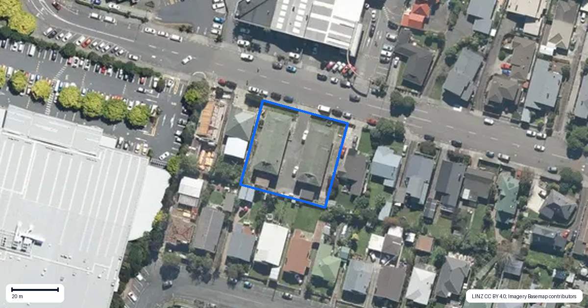 Property context map for 38B Brunswick Street, Hutt Central, Lower Hutt