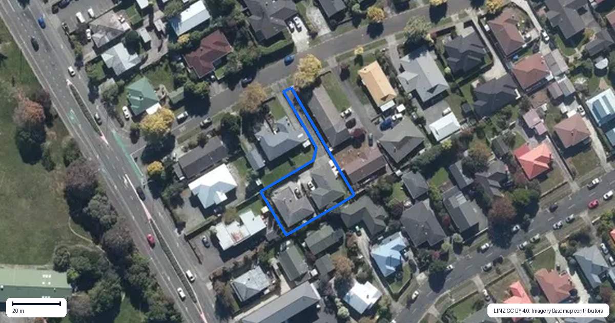 Property context map for 2D Woodfield Avenue, Roslyn, Palmerston North