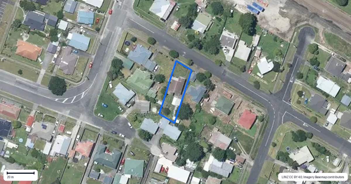 Property context map for 4 Salisbury Avenue, Whanganui East, Whanganui