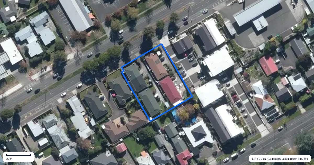 Property context map for 722A Pioneer Highway, Takaro, Palmerston North