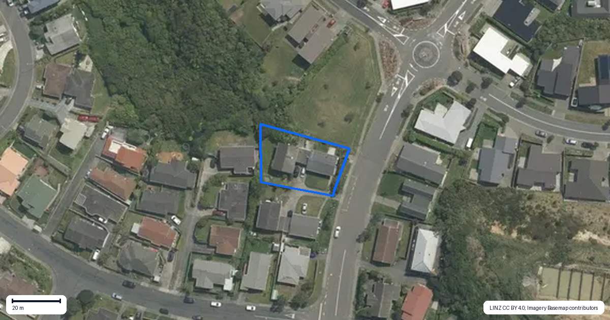 Property context map for 37B Woodridge Drive, Woodridge, Wellington