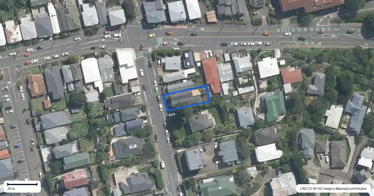 Property context map for 89 Coromandel Street, Newtown, Wellington