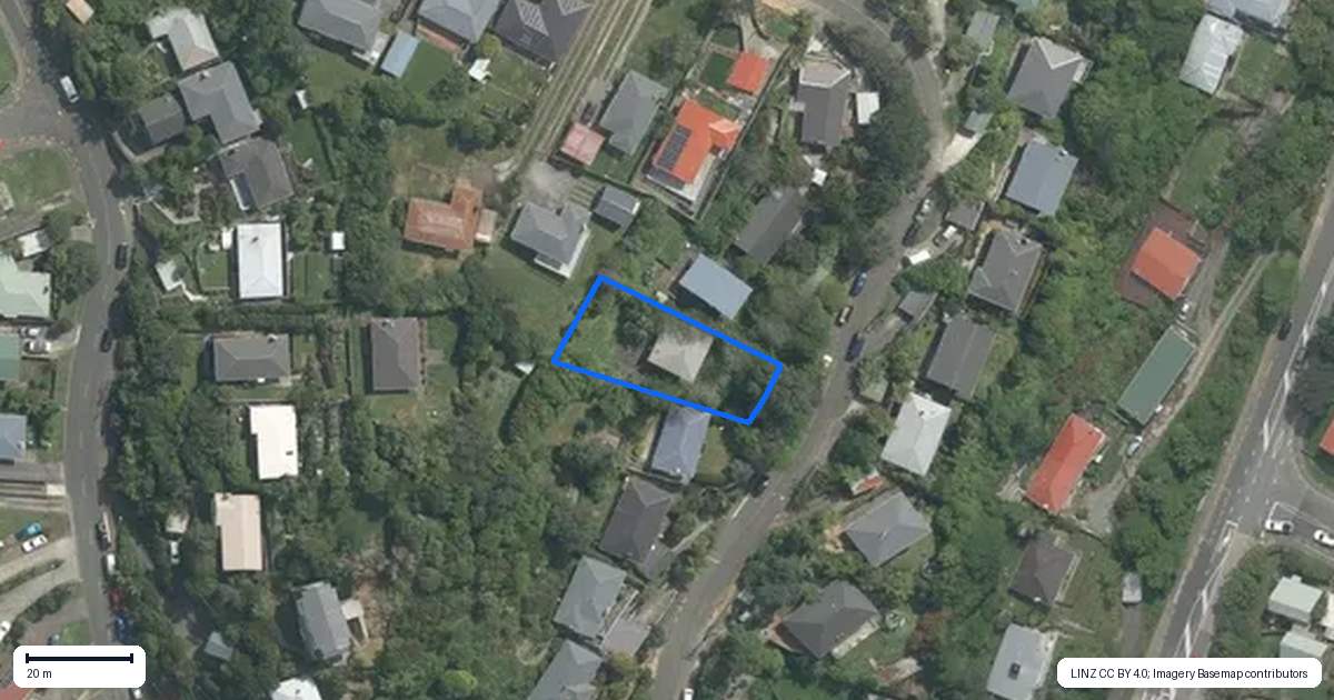 Property context map for 98 Ruskin Road, Newlands, Wellington