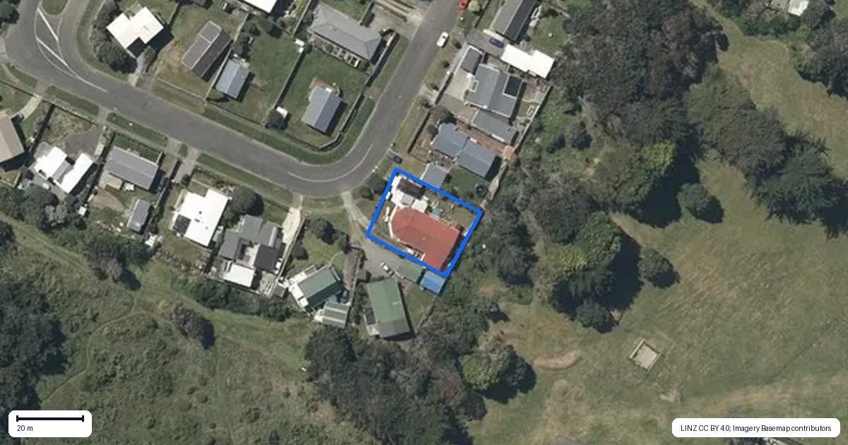 Property context map for 24 Scott Avenue, Otaki Beach, Otaki