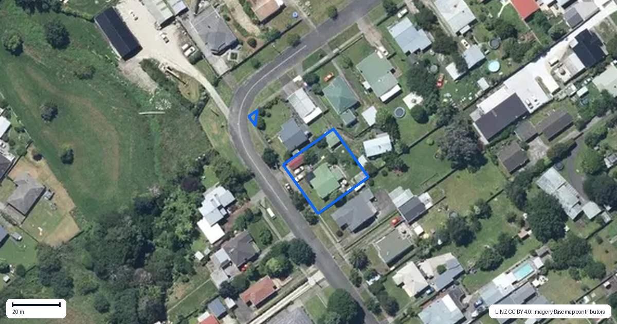 Property context map for 38 Stewart Street, Aramoho, Whanganui