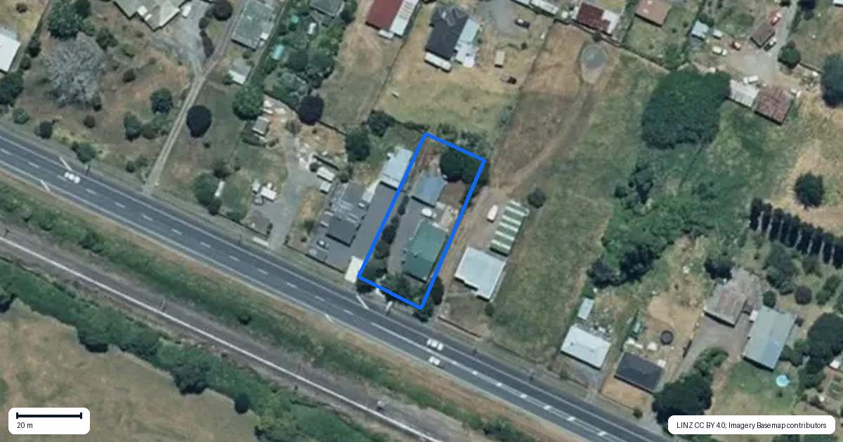 Property context map for 116 Totara Street, Manunui, Taumarunui