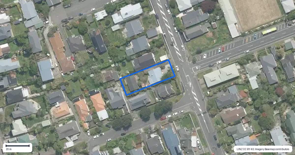 Property context map for 22A Beauchamp Street, Karori, Wellington