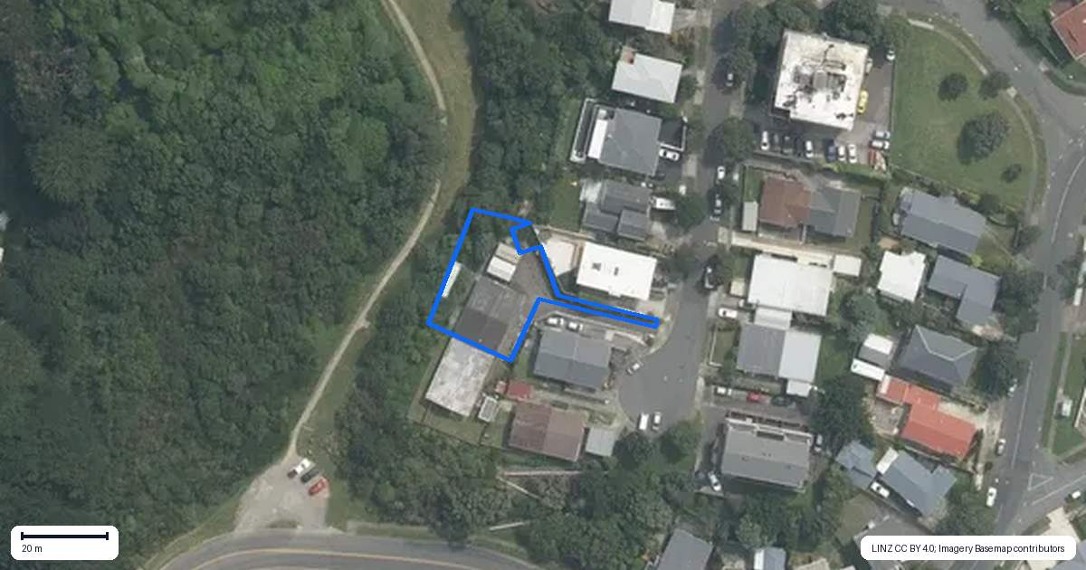 Property context map for 26 Duchess Place, Maupuia, Wellington