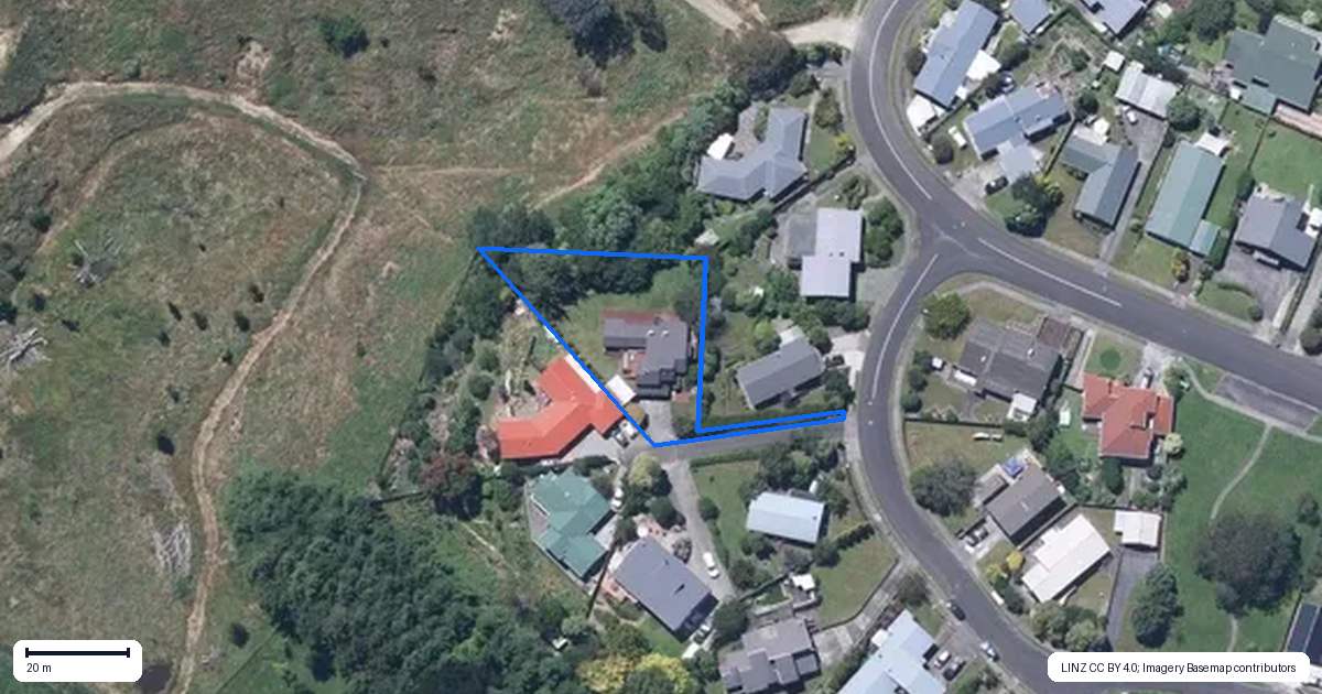 Property context map for 6 Monowai Place, Aramoho, Whanganui