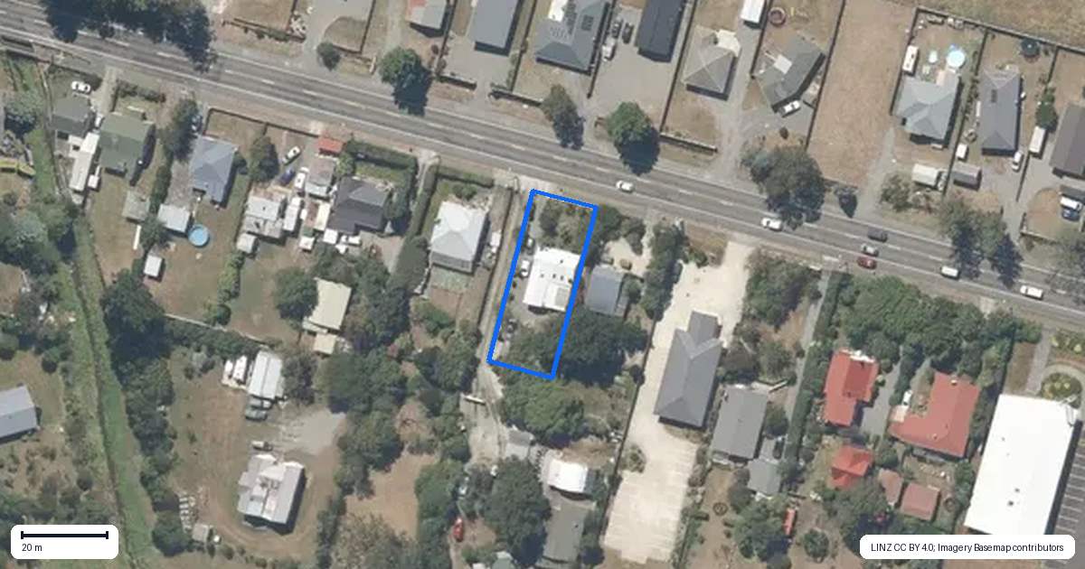 Property context map for 138 Fitzherbert Street, Featherston