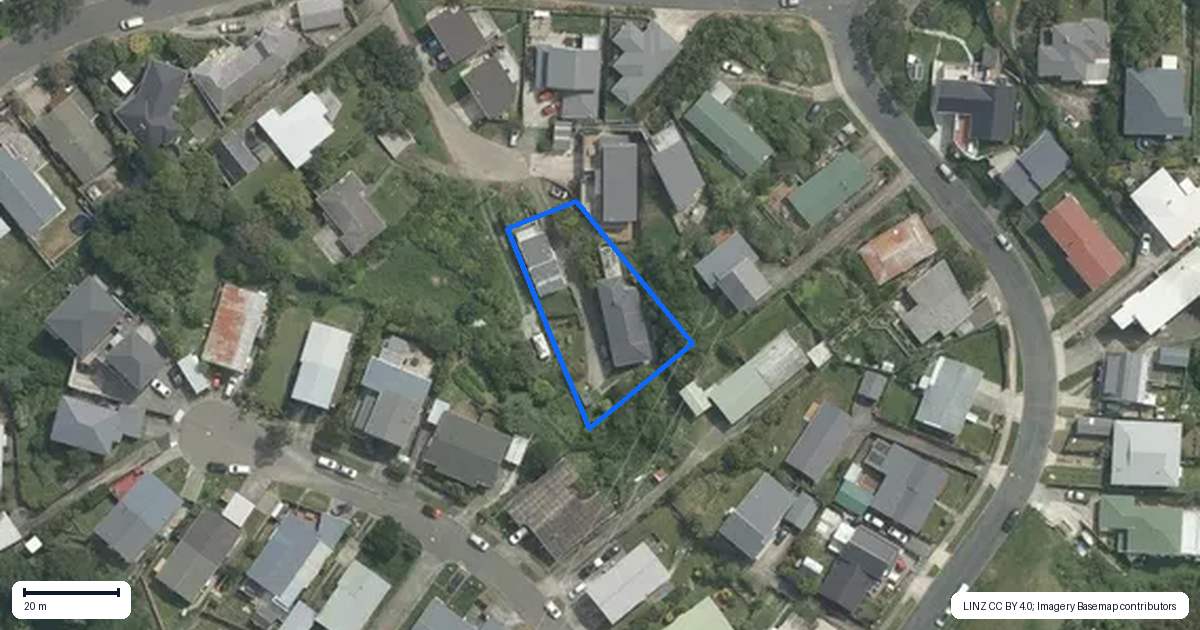 Property context map for 102A Glanmire Road, Newlands, Wellington