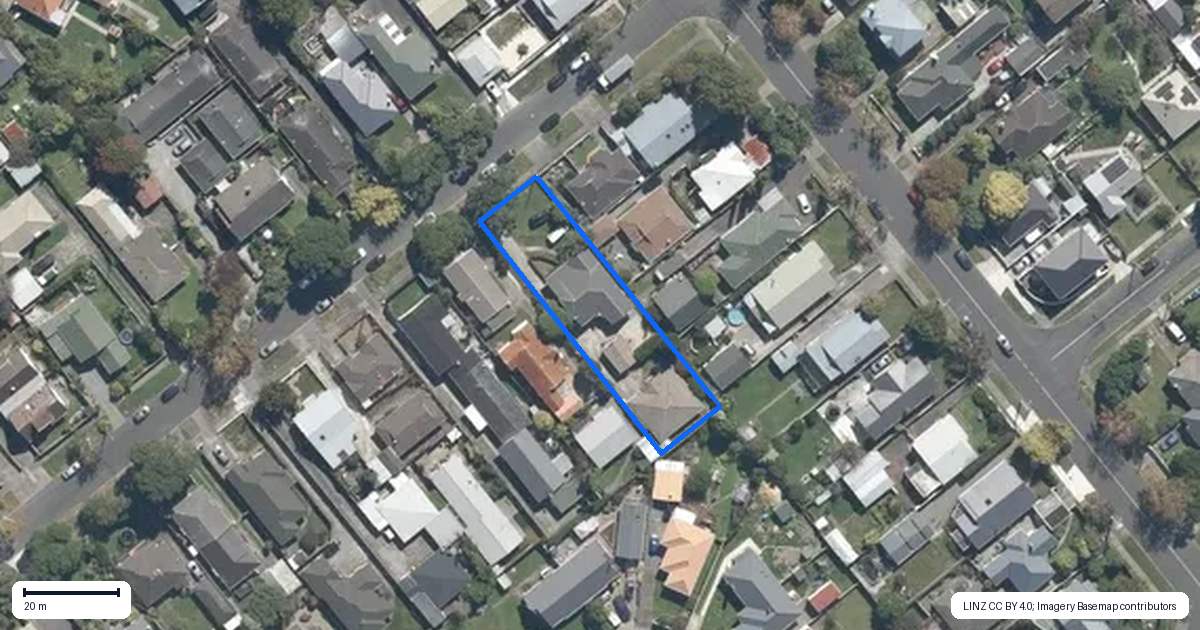 Property context map for 48 Bauchop Road, Waterloo, Lower Hutt