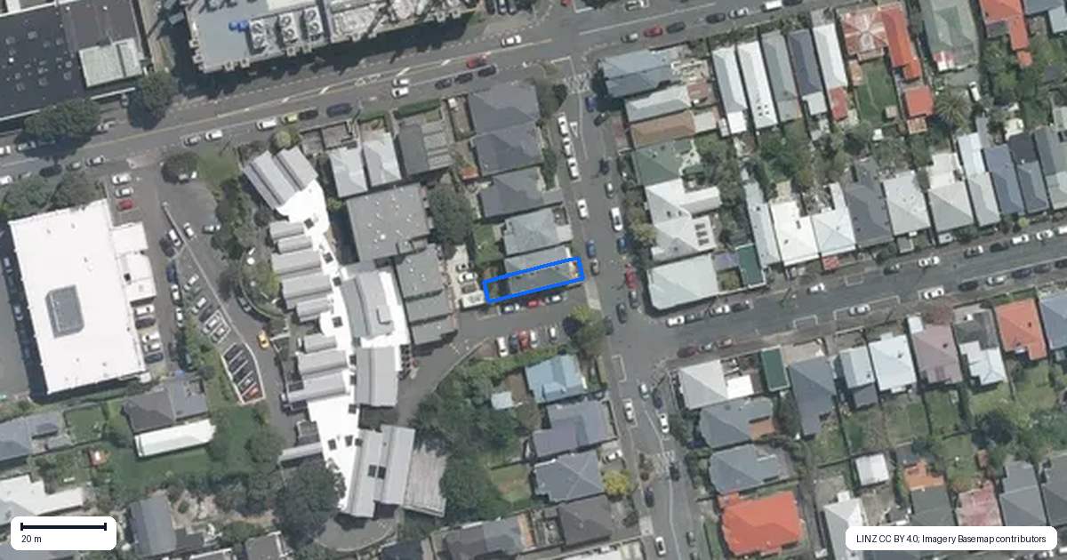 Property context map for 28 Owen Street, Newtown, Wellington