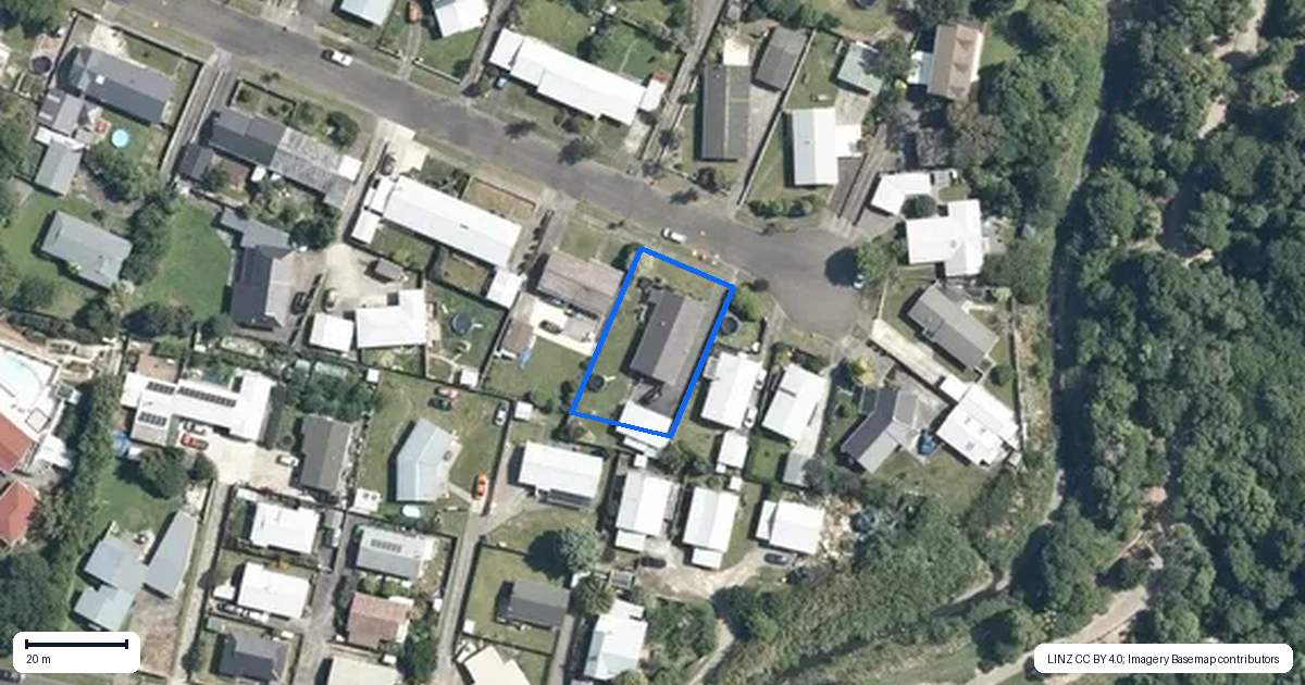 Property context map for 22 Ferndale Place, Feilding