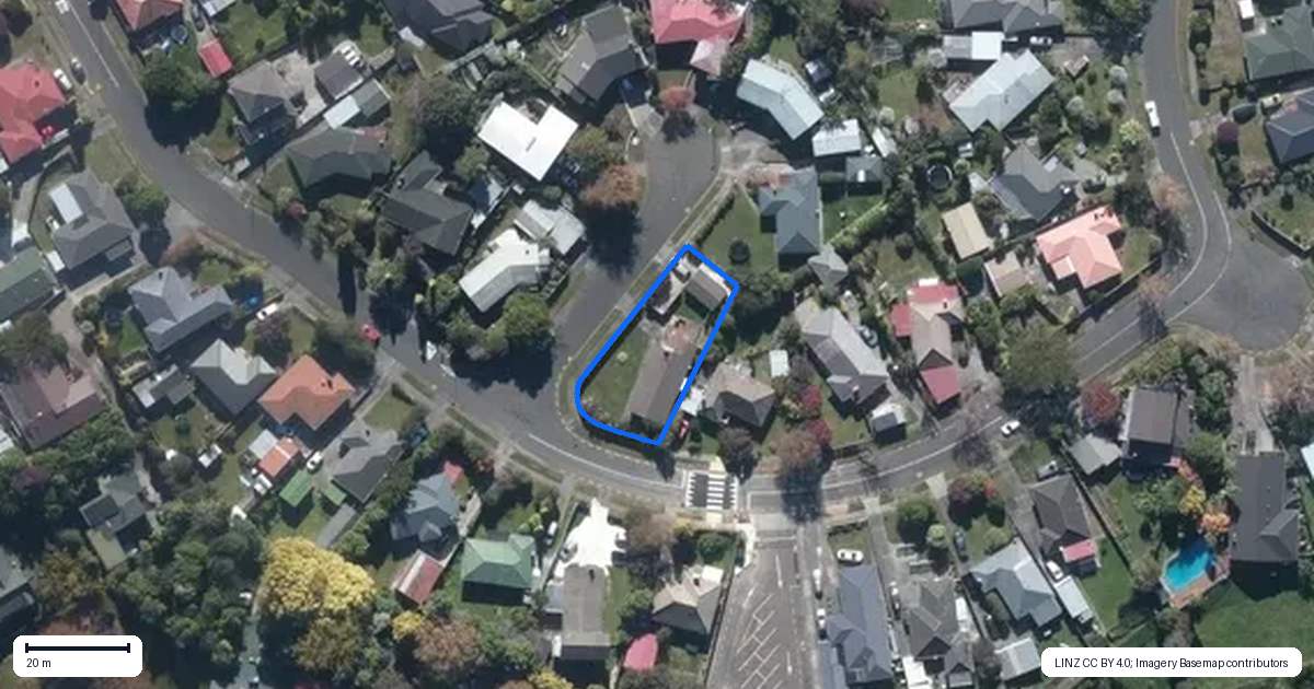 Property context map for 2 Croxley Place, Terrace End, Palmerston North