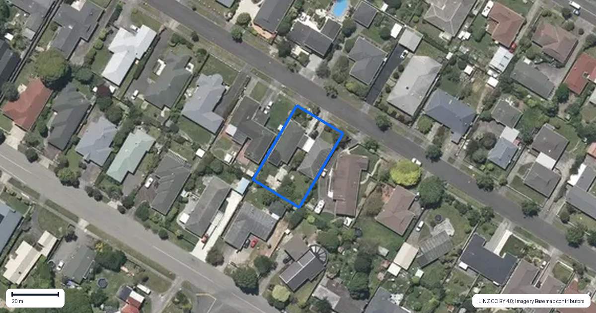 Property context map for 17A Andrew Street, Waikanae