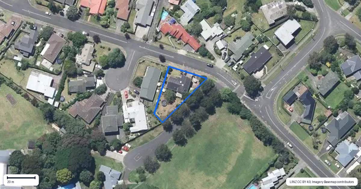 Property context map for 5 Aiken Road, Saint Johns Hill, Whanganui
