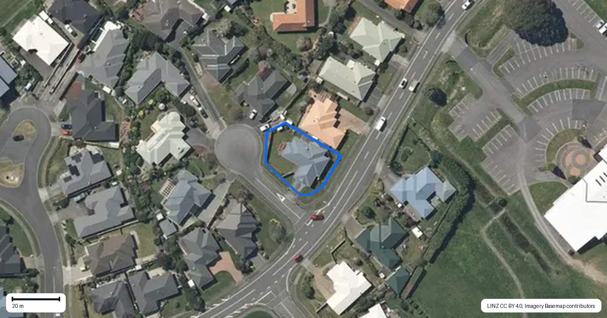 Property context map for 2 Harvest Court, Paraparaumu