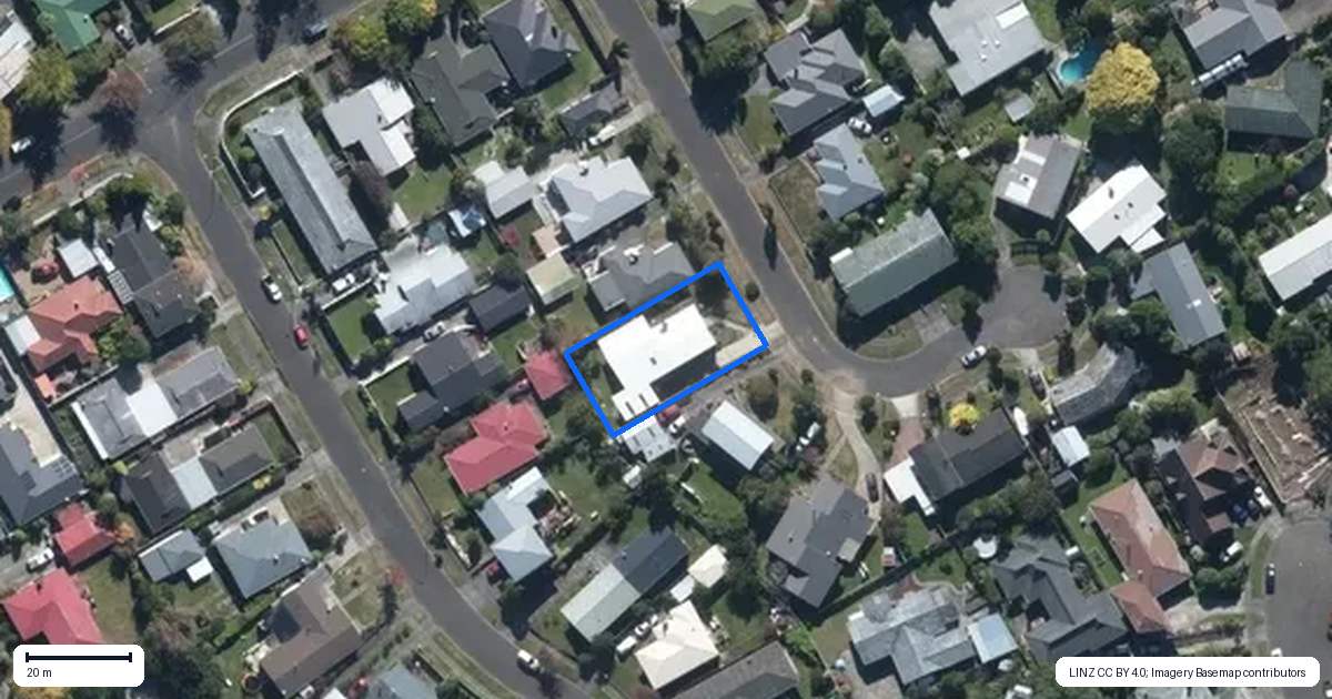 Property context map for 12 Kapiti Place, Awapuni, Palmerston North