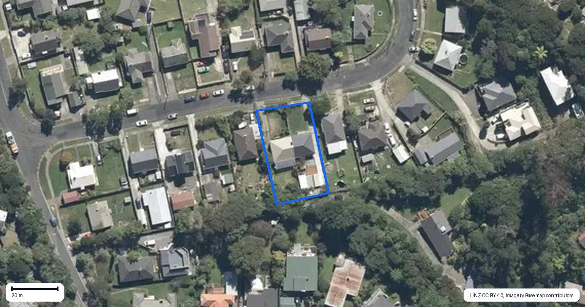 Property context map for 41 Cleland Crescent, Naenae, Lower Hutt