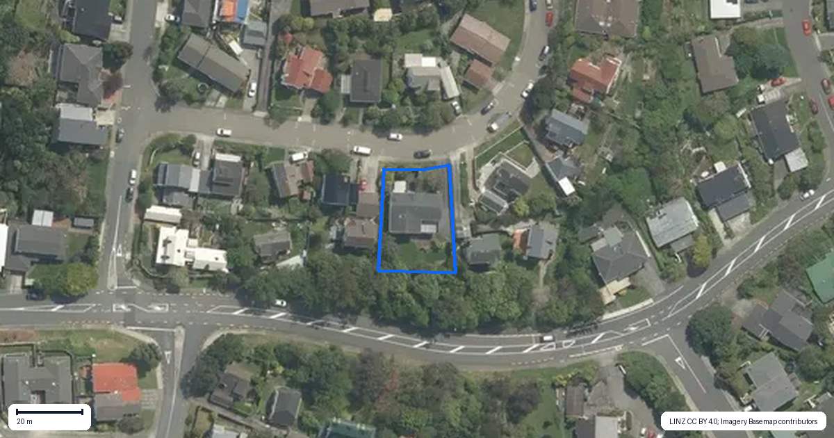 Property context map for 10 Mallard Grove, Churton Park, Wellington