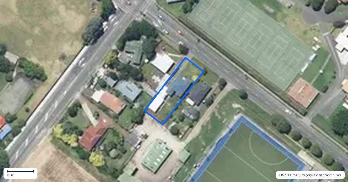 Property context map for 109 Grey Street, College Estate, Whanganui