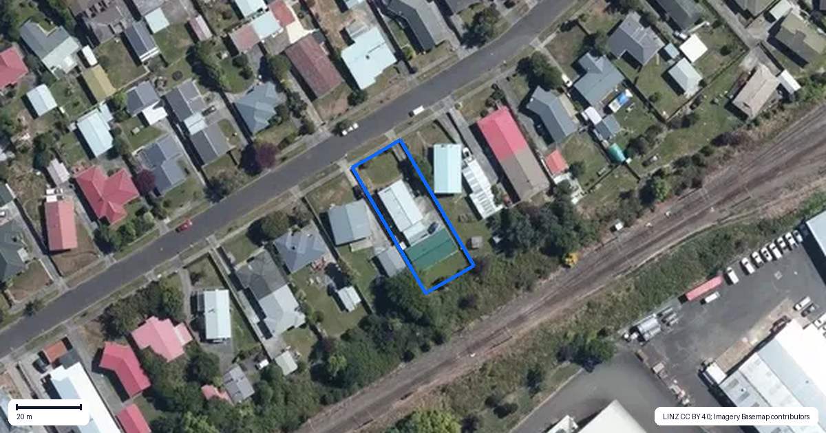 Property context map for 40 Geraldine Crescent, Cloverlea, Palmerston North
