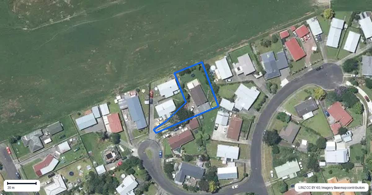 Property context map for 8 Cypress Place, Aramoho, Whanganui