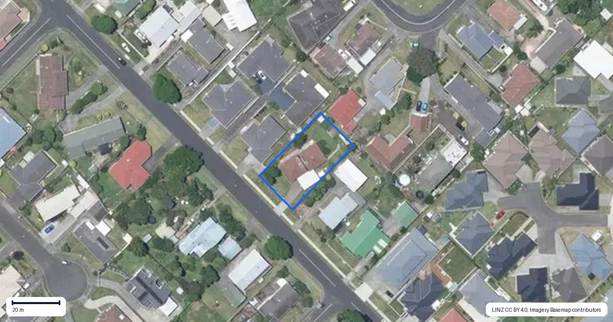Property context map for 36 Somerset Road, Springvale, Whanganui