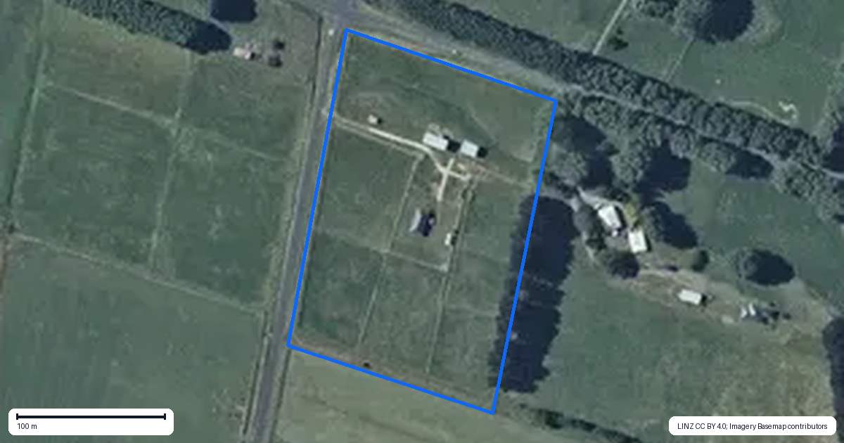 Property context map for 273 Kellow Road, Rongotea