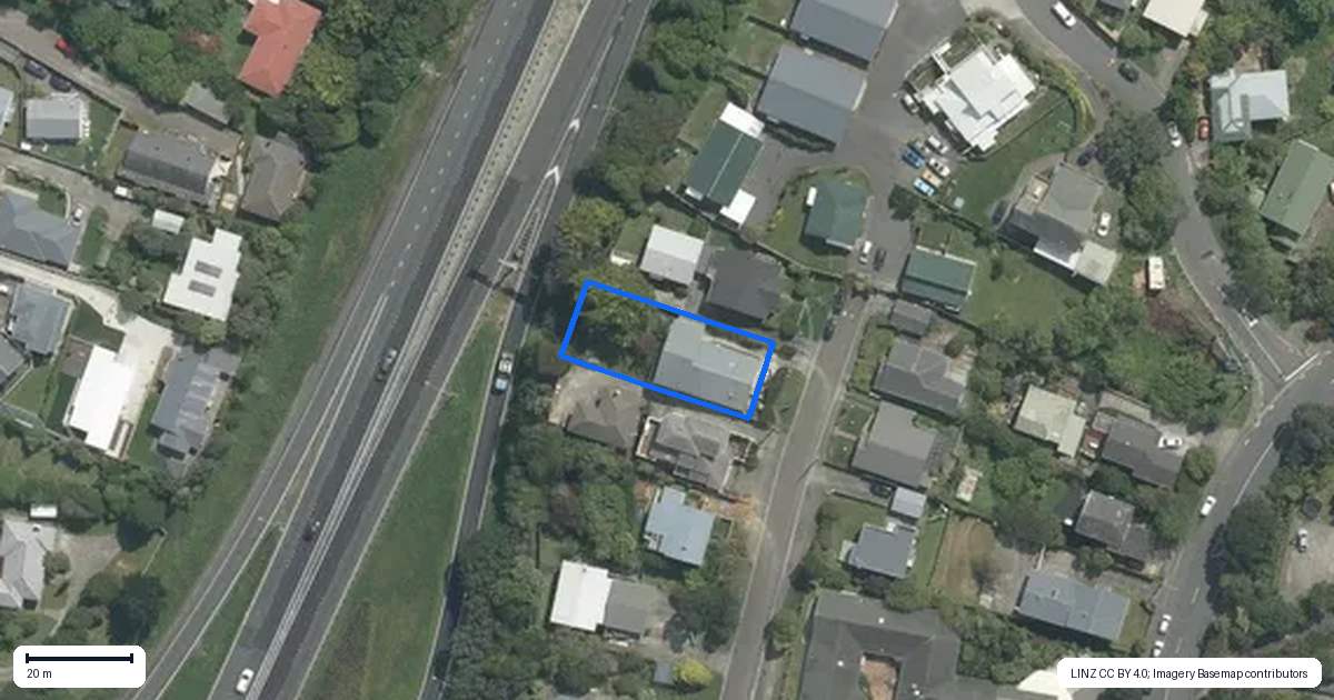 Property context map for 11A Retter Street, Paparangi, Wellington