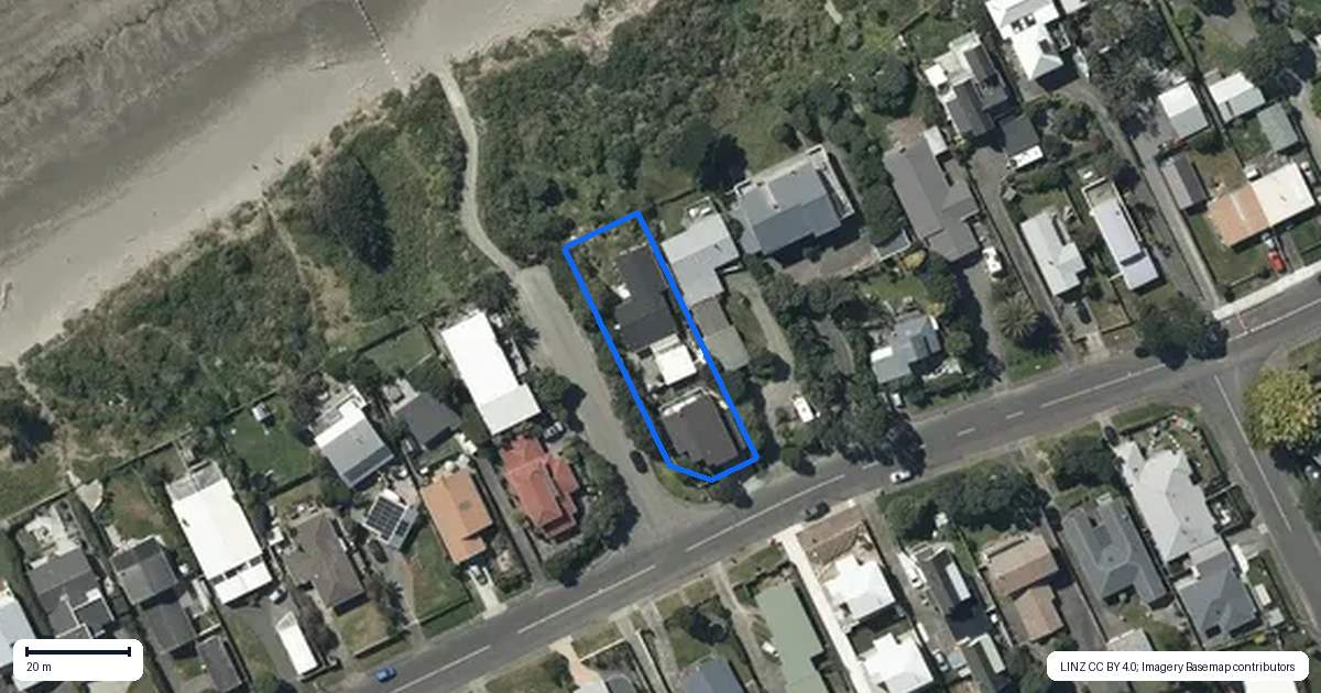 Property context map for 199 Manly Street, Paraparaumu Beach, Paraparaumu
