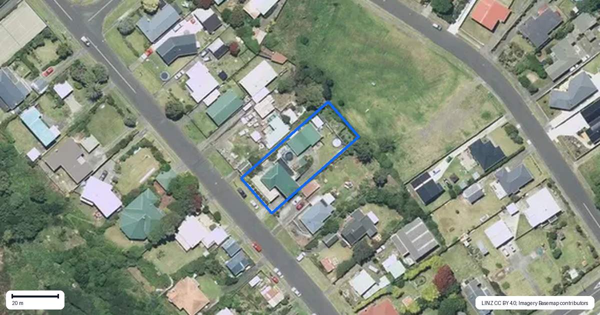 Property context map for 86 Karaka Street, Castlecliff, Whanganui