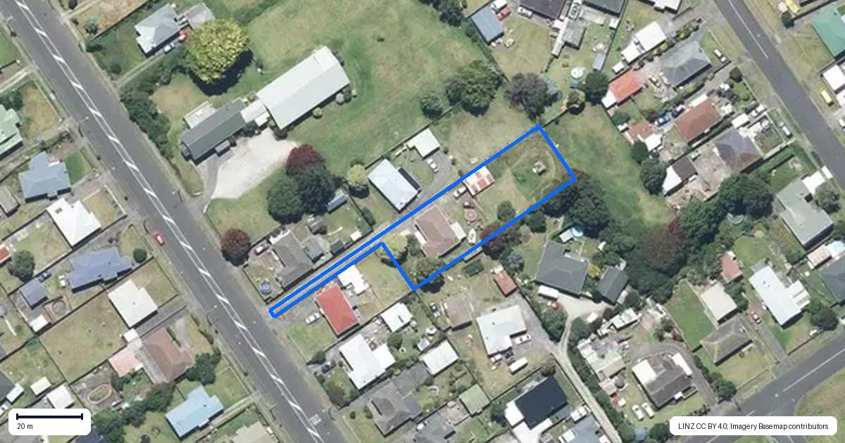 Property context map for 48A Cornfoot Street, Castlecliff, Whanganui