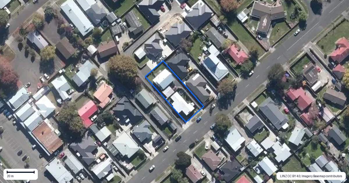 Property context map for 15A McGregor Street, Milson, Palmerston North
