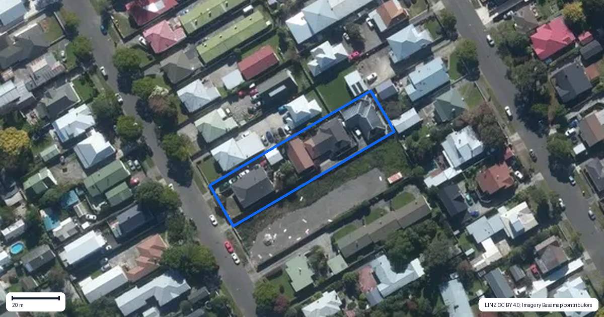 Property context map for 27A Worcester Street, West End, Palmerston North