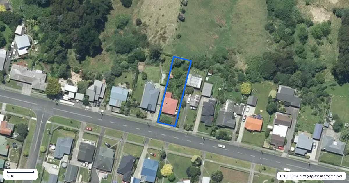 Property context map for 87 Portal Street, Durie Hill, Whanganui