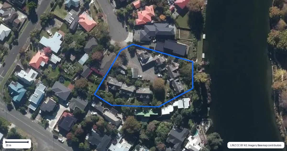 Property context map for 45 Manuka Street, Hokowhitu, Palmerston North