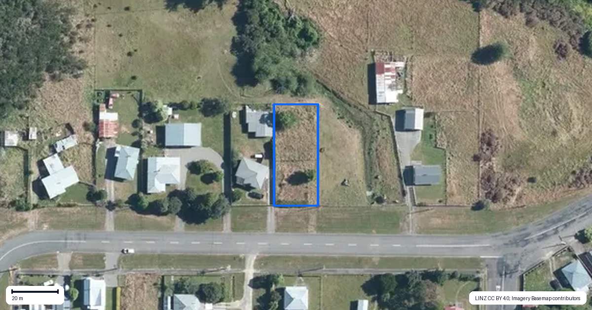 Property context map for 28 Bridge Street, Eketahuna
