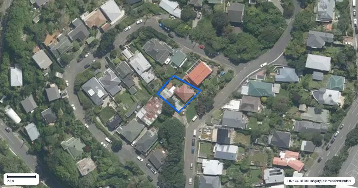 Property context map for 19 Woburn Road, Northland, Wellington